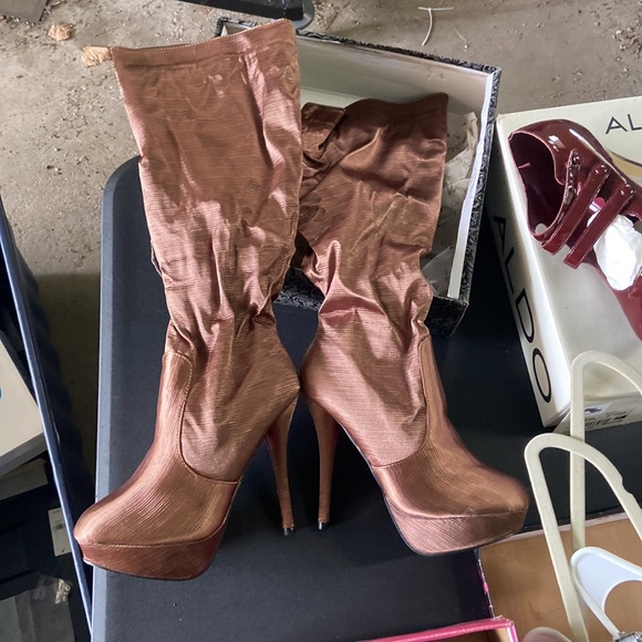 Machi-Minnie 3 brown boots new with box - Picture 5 of 8